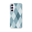 Galaxy A55 5G 用 ハードケース SC-53E / SCG27 共通対応 ケース カバー ハードケース 014378 模様 アーガイル
