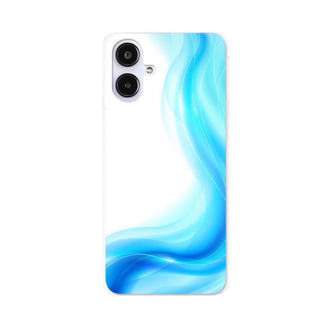 乐天商城 - Galaxy A25 用 SC-53F / SCG33 共通対応 sc53f ケース カバー ハードケース 000207 青　模様　シンプル