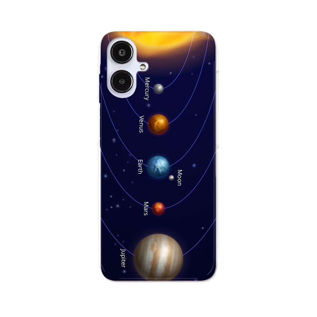 Galaxy A25 用 SC-53F / SCG33 共通対応 sc53f ケース カバー ハードケース 033409 solar system 太陽系