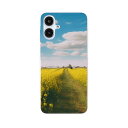 Galaxy A25 用 SC-53F / SCG33 共通対応 sc53f ケース カバー ハードケース 033644 菜の花畑