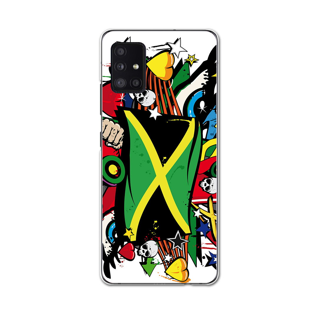 Galaxy A51 5G SC-54A 専用ハードケース igcase SC54A docom ドコモ　ギャラクシー スマホカバー カバー ケース pc ハードケース 000270 クール ジャマイカ　レゲエ　HIPHOP