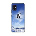 Galaxy A51 5G SC-54A 専用ハードケース igcase SC54A docom ドコモ ギャラクシー スマホカバー カバー ケース pc ハードケース 001174 スポーツ スノーボード 雪 スポーツ