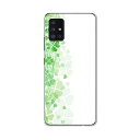 Galaxy A51 5G SC-54A 専用ハードケース igcase SC54A docom ドコモ ギャラクシー スマホカバー カバー ケース pc ハードケース 005490 フラワー 四つ葉 クローバー