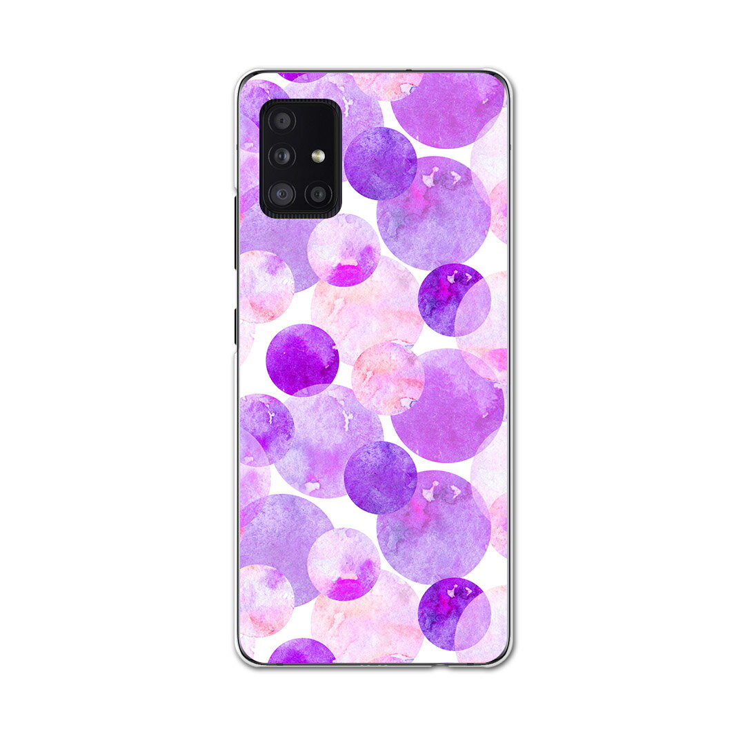 乐天商城 - Galaxy A51 5G SC-54A 専用ハードケース igcase SC54A docom ドコモ　ギャラクシー スマホカバー カバー ケース pc ハードケース 012784 水玉　ドット　水彩