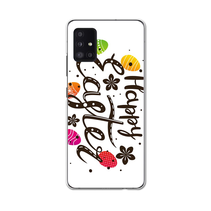 Galaxy A51 5G SC-54A 専用ハードケース igcase SC54A docom ドコモ　ギャラクシー スマホカバー カバー ケース pc ハードケース 015315 イースター　たまご　うさぎ　ケーキ　パステル