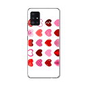 Galaxy A51 5G SC-54A 専用ハードケース igcase SC54A docom ドコモ ギャラクシー スマホカバー カバー ケース pc ハードケース 015515 ハート ピンク かわいい|詳細画像