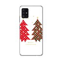 Galaxy A51 5G SC-54A 専用ハードケース igcase SC54A docom ドコモ ギャラクシー スマホカバー カバー ケース pc ハードケース 015645 クリスマス クリスマスツリー