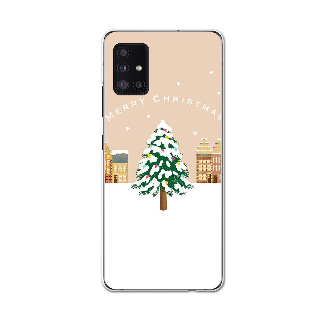 Galaxy A51 5G SC-54A 専用ハードケース igcase SC54A docom ドコモ　ギャラクシー スマホカバー カバー ケース pc ハードケース 015799 クリスマス　ツリー　冬