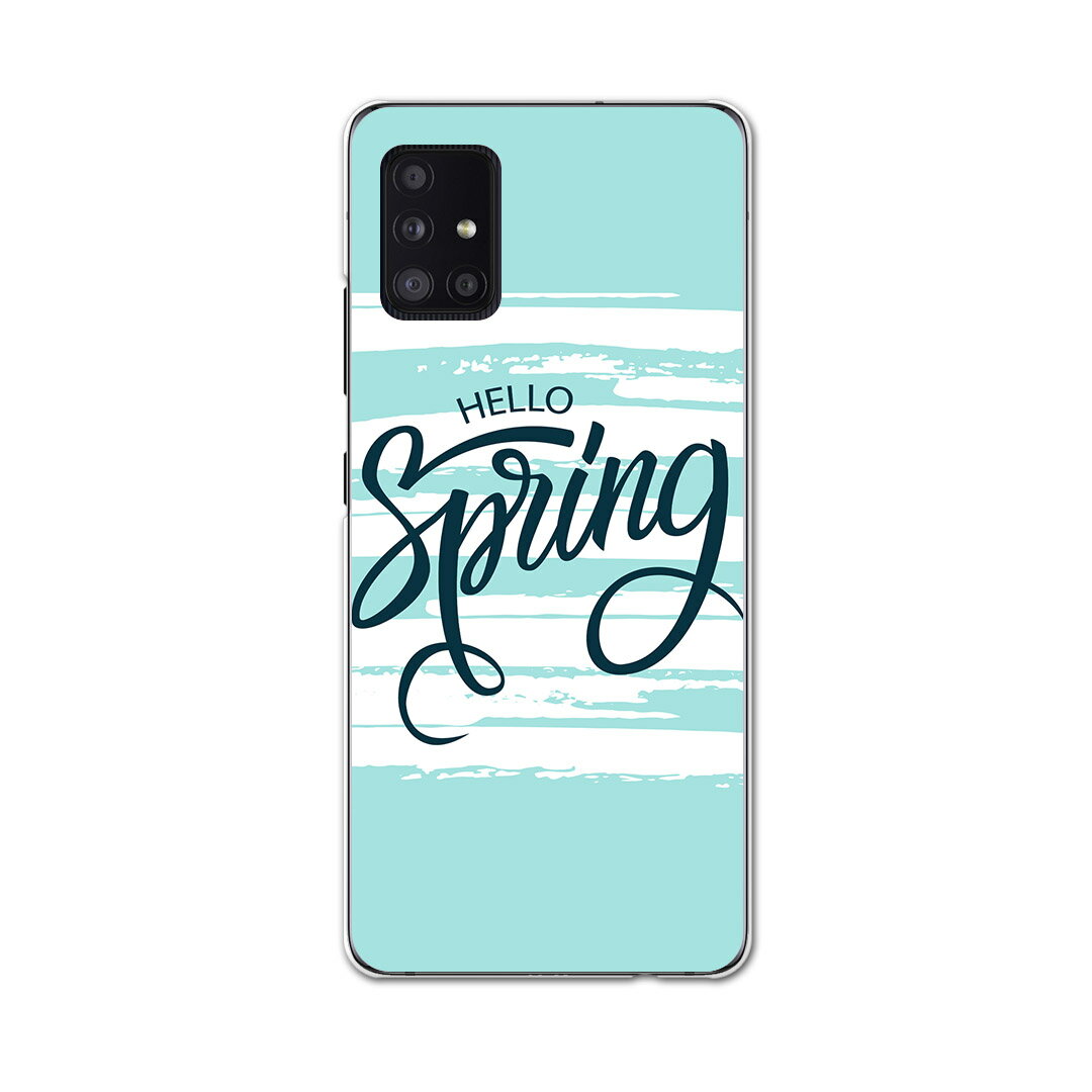 樂天商城 - Galaxy A51 5G SC-54A 専用ハードケース igcase SC54A docom ドコモ　ギャラクシー スマホカバー カバー ケース pc ハードケース 016319 英語　英文　モノクロ