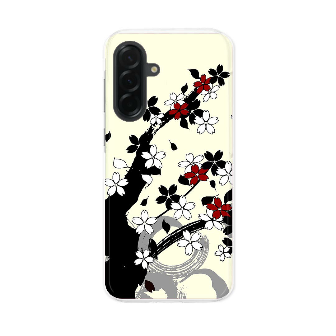 Rakuten - Galaxy A36 5G 用 スマホカバー SC-54F / SCG34 共通対応 共通対応 sc54f ケース カバー ハードケース 001074 桜　モダン