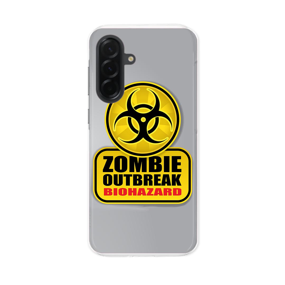Galaxy A36 5G 用 スマホカバー SC-54F / SCG34 共通対応 共通対応 sc54f ケース カバー ハードケース 001180 標識 ゾンビ バイオハザード