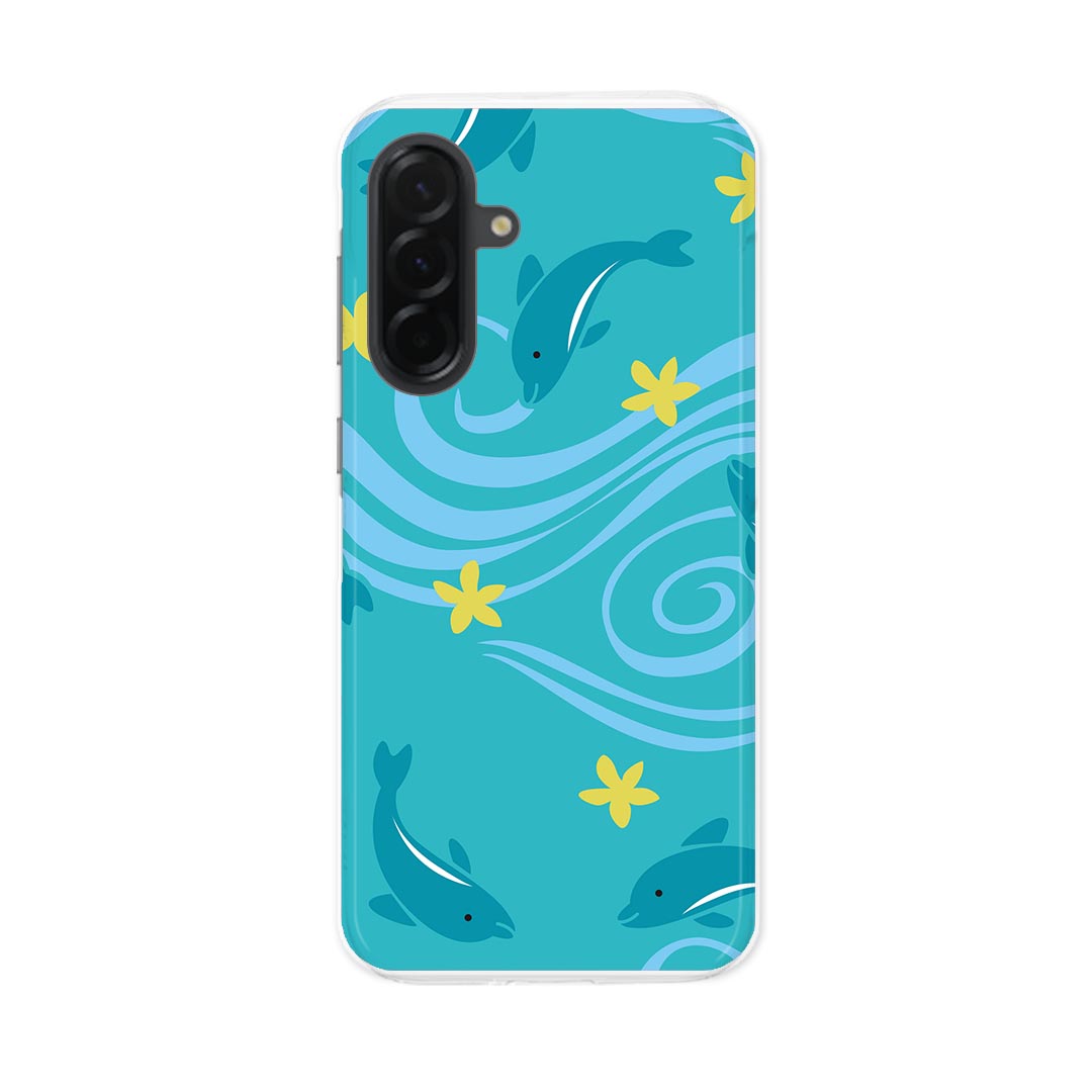 Galaxy A36 5G 用 スマホカバー SC-54F / SCG34 共通対応 共通対応 sc54f ケース カバー ハードケース 003969 動物　キャラクター　花