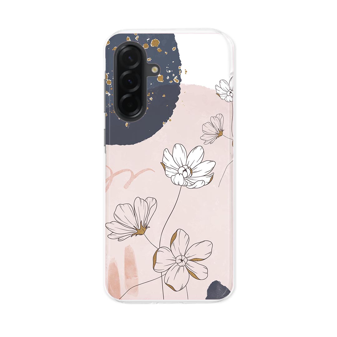 乐天商城 - Galaxy A36 5G 用 スマホカバー SC-54F / SCG34 共通対応 共通対応 sc54f ケース カバー ハードケース 023327 花　フラワー　柄　模様