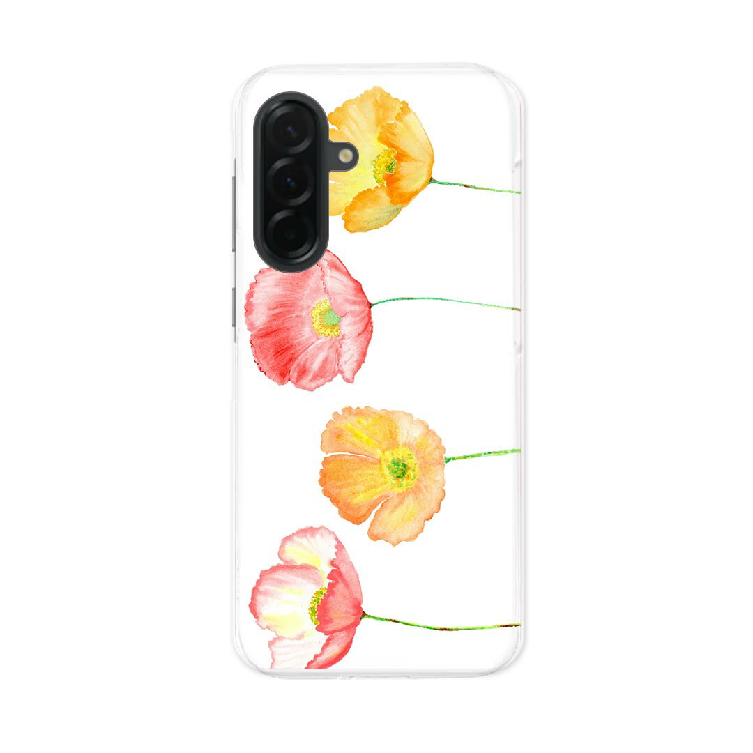 樂天商城 - Galaxy A36 5G 用 スマホカバー SC-54F / SCG34 共通対応 共通対応 sc54f ケース カバー ハードケース 013409 花　葉　植物