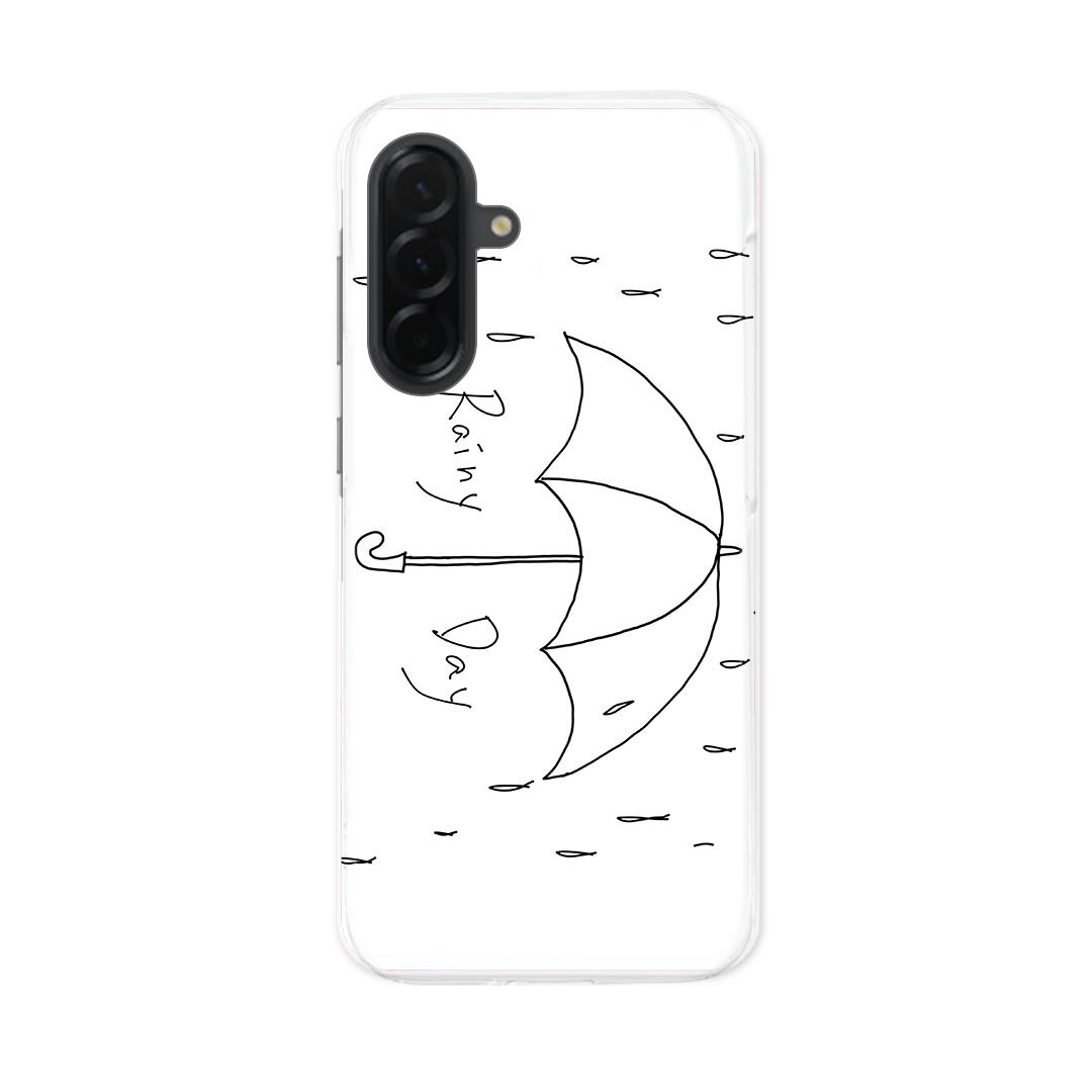 Mobile Phone Cases - Galaxy A36 5G 用 スマホカバー SC-54F / SCG34 共通対応 共通対応 sc54f ケース カバー ハードケース 015544 傘　雨