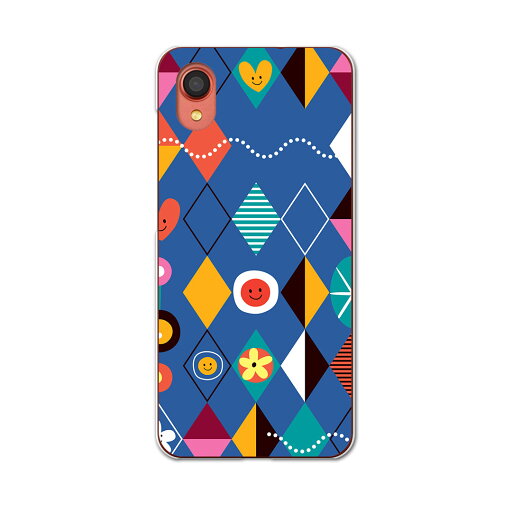 Galaxy A22 5G SC-56B 用 ハードケース SC56B igcase スマホカバー カバー ケース pc ハードケース 008077 ユニーク ハート イラスト 青 ブルー Galaxy A22 5G SC-56B 用 ハードケース SC56B igcase スマホカバー カバー ケース pc ハードケース 008077 ユニーク ハート イラスト 青 ブルー