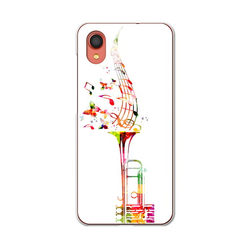 Galaxy A22 5G SC-56B 用 ハードケース SC56B igcase スマホカバー カバー ケース pc ハードケース 011714 音楽 音符 蝶 Galaxy A22 5G SC-56B 用 ハードケース SC56B igcase スマホカバー カバー ケース pc ハードケース 011714 音楽 音符 蝶