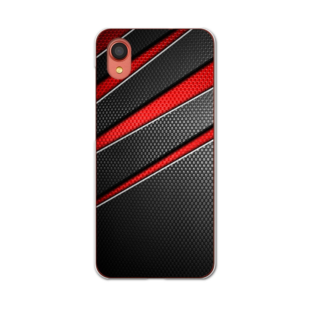 Galaxy A22 5G SC-56B 用 ハードケース SC56B igcase スマホカバー カバー ケース pc ハードケース 013267 黒　赤　かっこいい