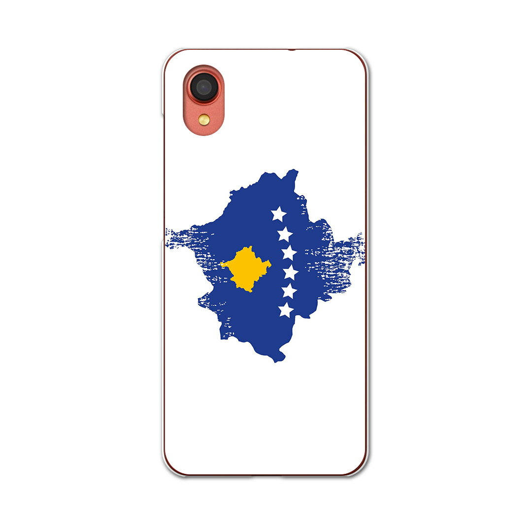 Galaxy A22 5G SC-56B 用 ハードケース SC56B igcase スマホカバー カバー ケース pc ハードケース 018864 国旗 kosovo コソボ
