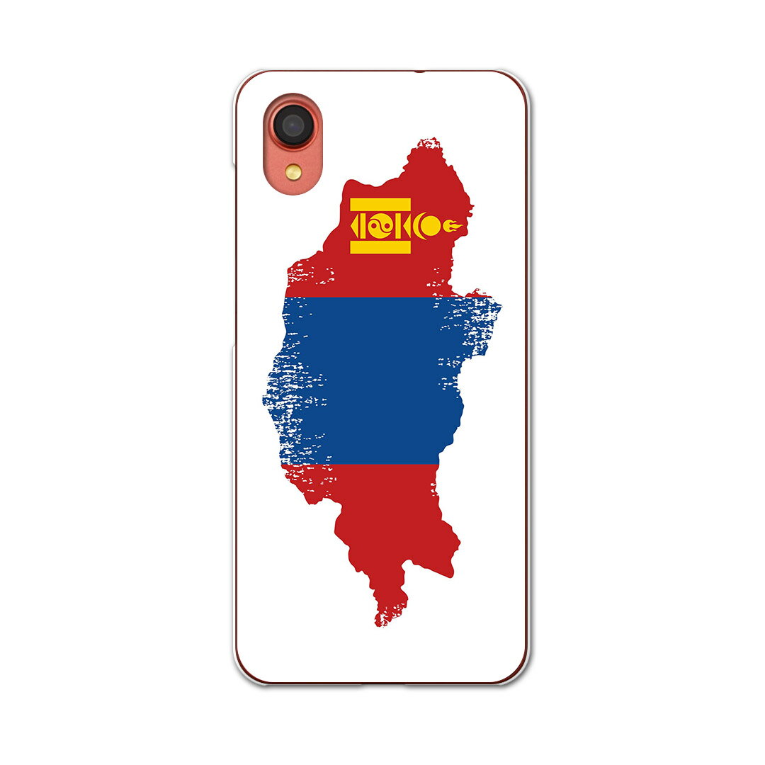 Galaxy A22 5G SC-56B 用 ハードケース SC56B igcase スマホカバー カバー ケース pc ハードケース 018890 国旗 mongolia モンゴル