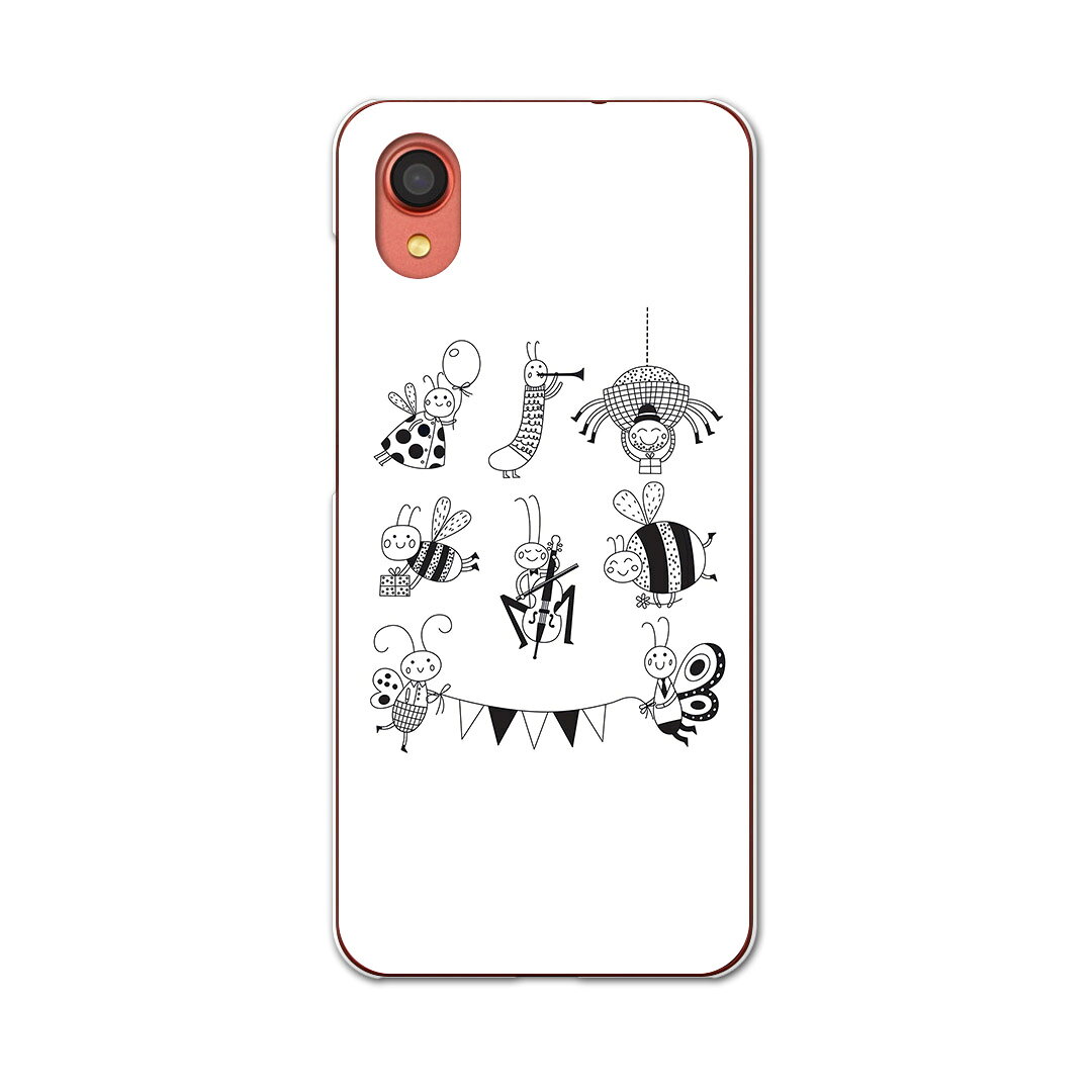 Galaxy A22 5G SC-56B 用 ハードケース SC56B igcase スマホカバー カバー ケース pc ハードケース 019069 イラスト アニマル キッズ