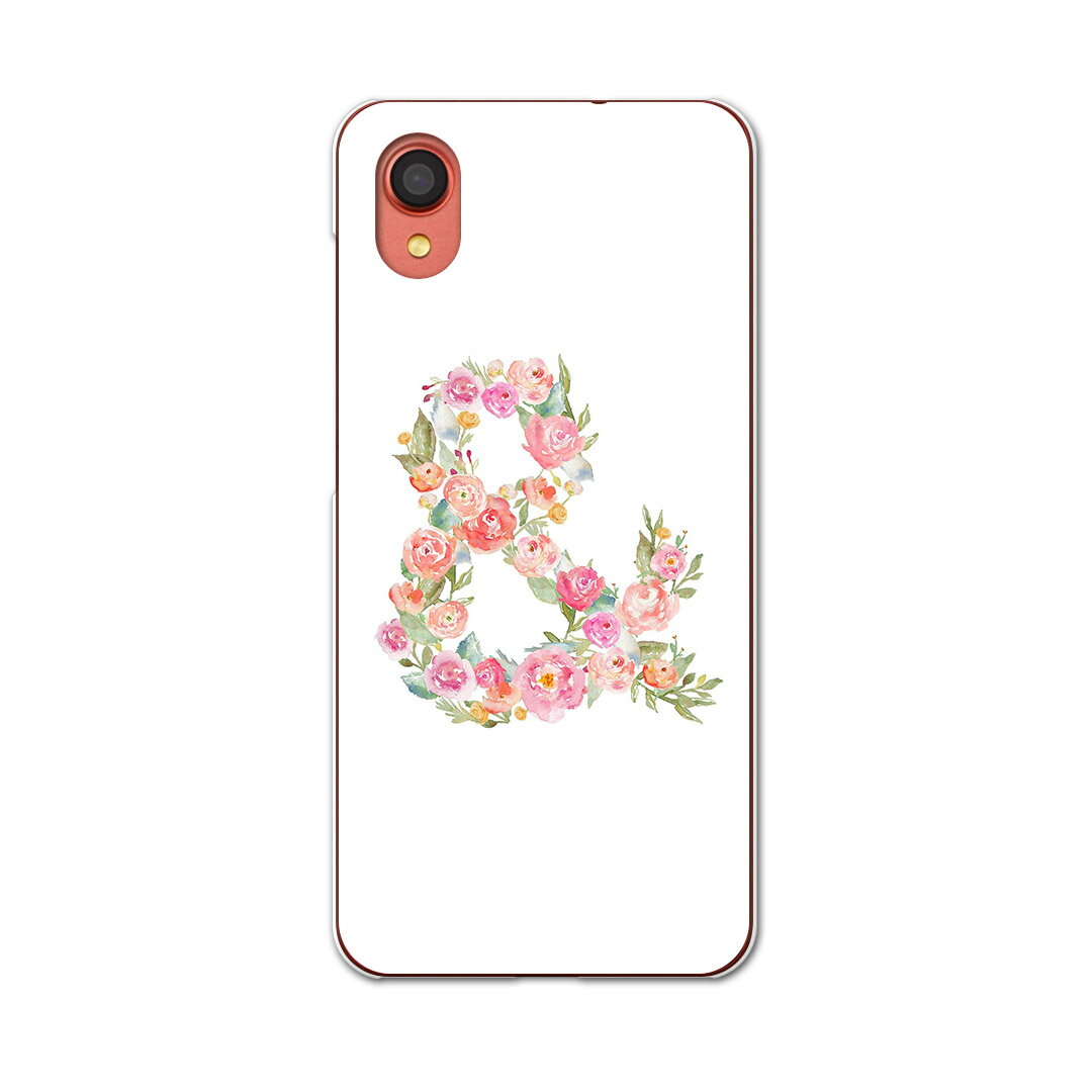 Rakuten - Galaxy A22 5G SC-56B 用 ハードケース SC56B igcase スマホカバー カバー ケース pc ハードケース 019469 フォント 文字 & アルファベット