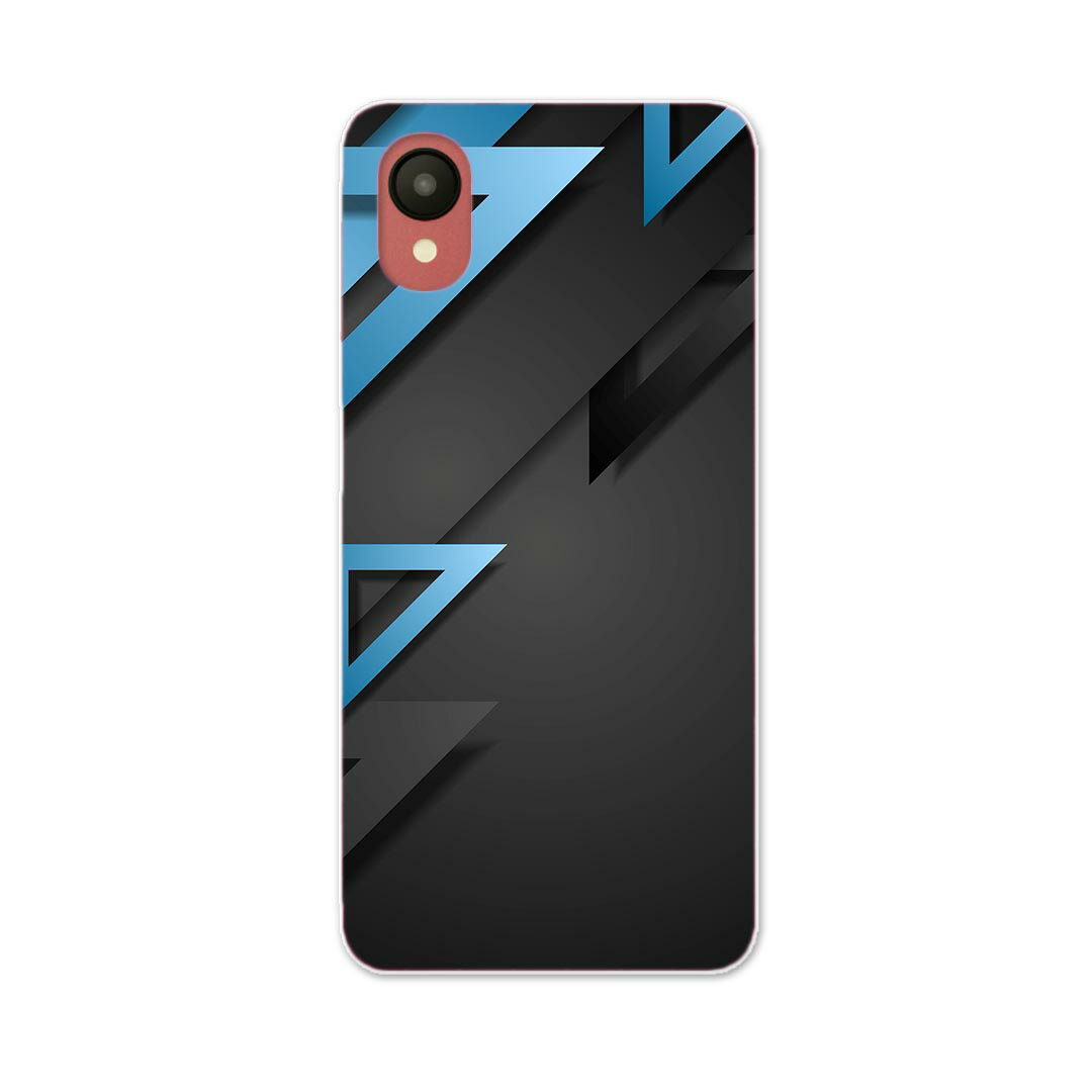 Galaxy A23 5G 専用ハードケース SC-56C / SCG18 共通対応 sc56c igcase スマホカバー カバー ケース pc ハードケース 008710 黒 ブラック ブルー 青 模様