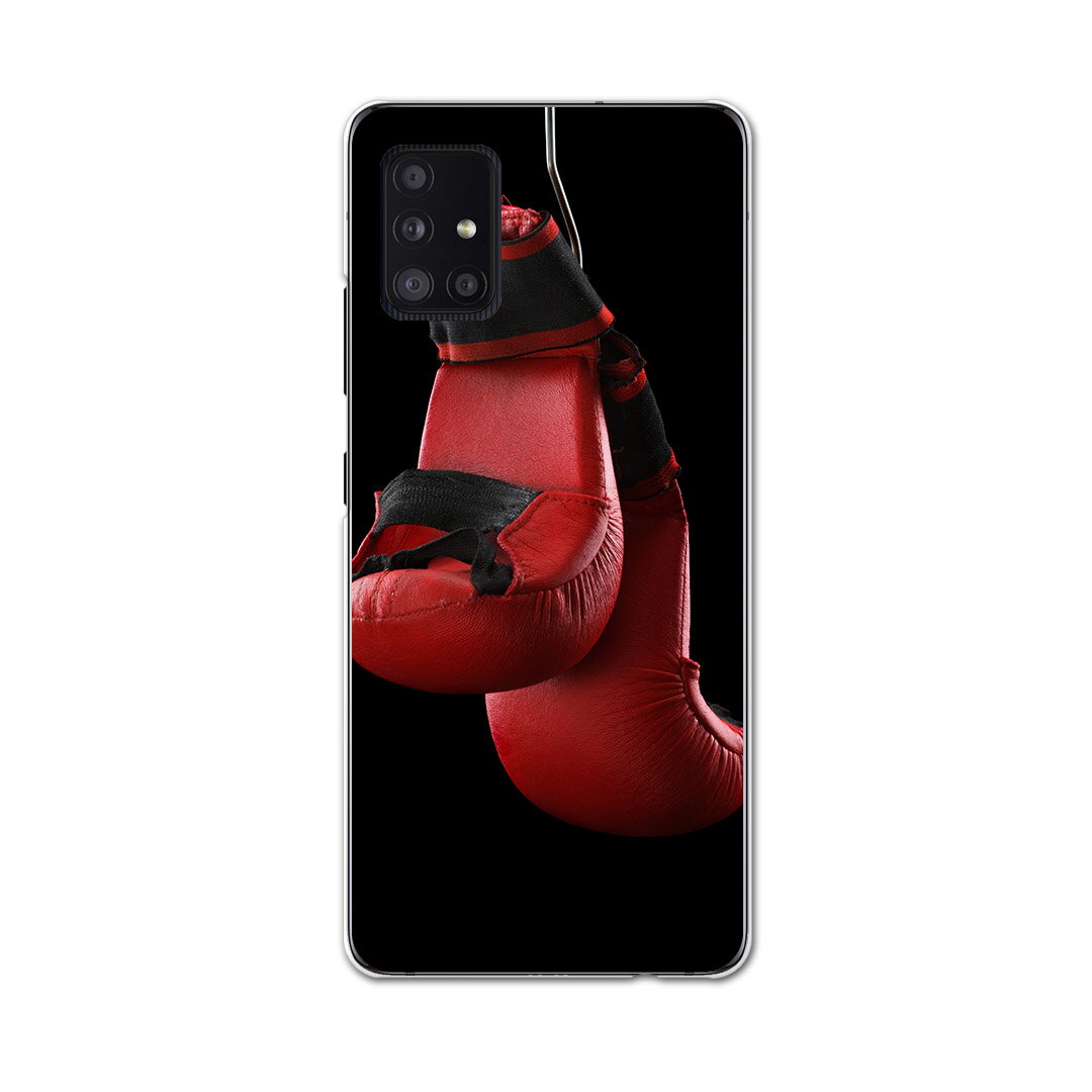 Mobile Phone Cases - Galaxy A51 5G 専用ハードケース igcase SCG07 au スマホカバー カバー ケース pc ハードケース 011783 ボクシング　グローブ　スポーツ