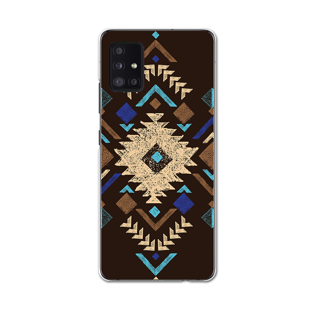 Galaxy A51 5G 専用ハードケース igcase SCG07 au スマホカバー カバー ケース pc ハードケース 014489 ネイティブ柄　模様