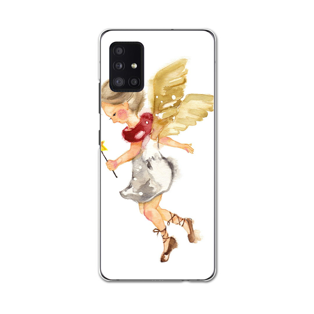 乐天商城 - Galaxy A51 5G 専用ハードケース igcase SCG07 au スマホカバー カバー ケース pc ハードケース 015790 天使　魔法　かわいい
