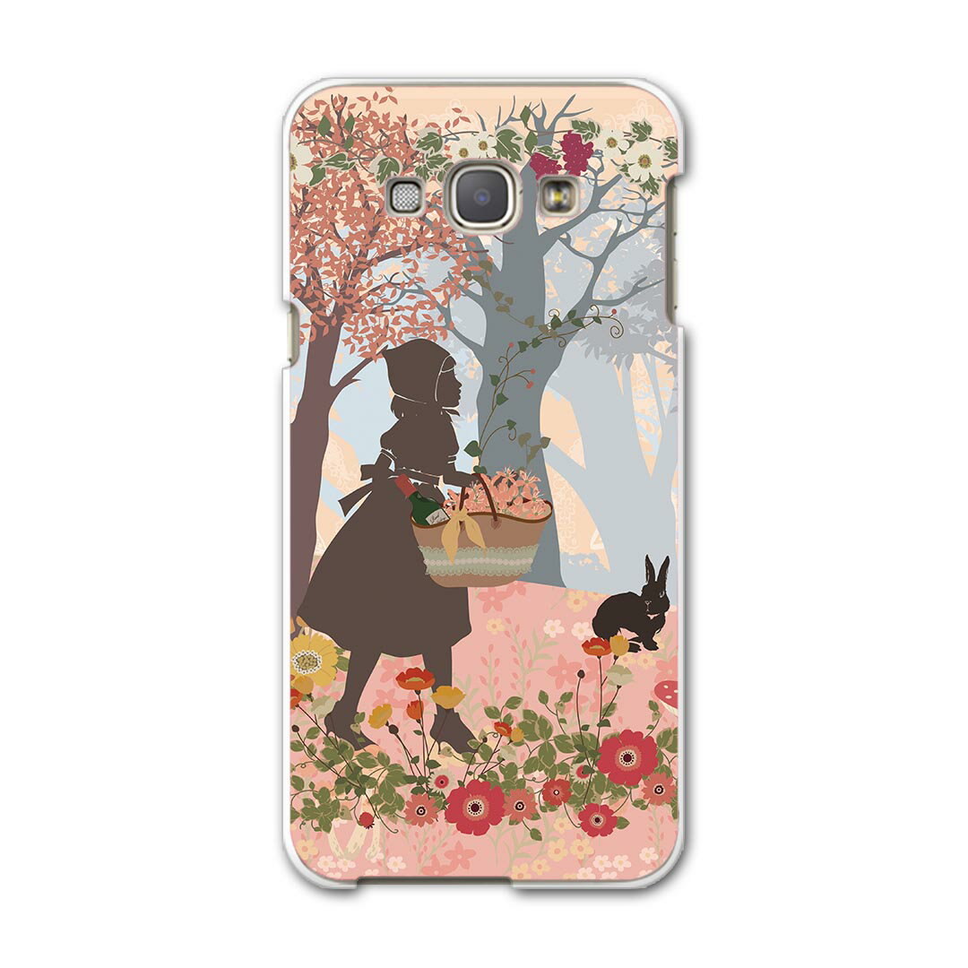 Mobile Phone Cases - SCV32 GALAXY A8 ギャラクシー A8 scv32 au エーユー スマホ カバー ケース スマホケース スマホカバー PC ハードケース 童話モチーフ　イラスト 009095