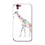 SH-01F AQUOS PHONE ZETA アクオスゼータ sh01f docomo ドコモ スマホ カバー ケース スマホケース スマホカバー PC ハードケース カラフル 動物 花 アニマル 002464