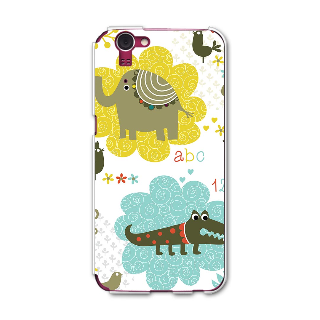 SH-01F AQUOS PHONE ZETA アクオスゼータ sh01f docomo ドコモ スマホ カバー ケース スマホケース スマホカバー TPU ソフトケース 動物　キャラクター　イラスト アニマル ラブリー 004638