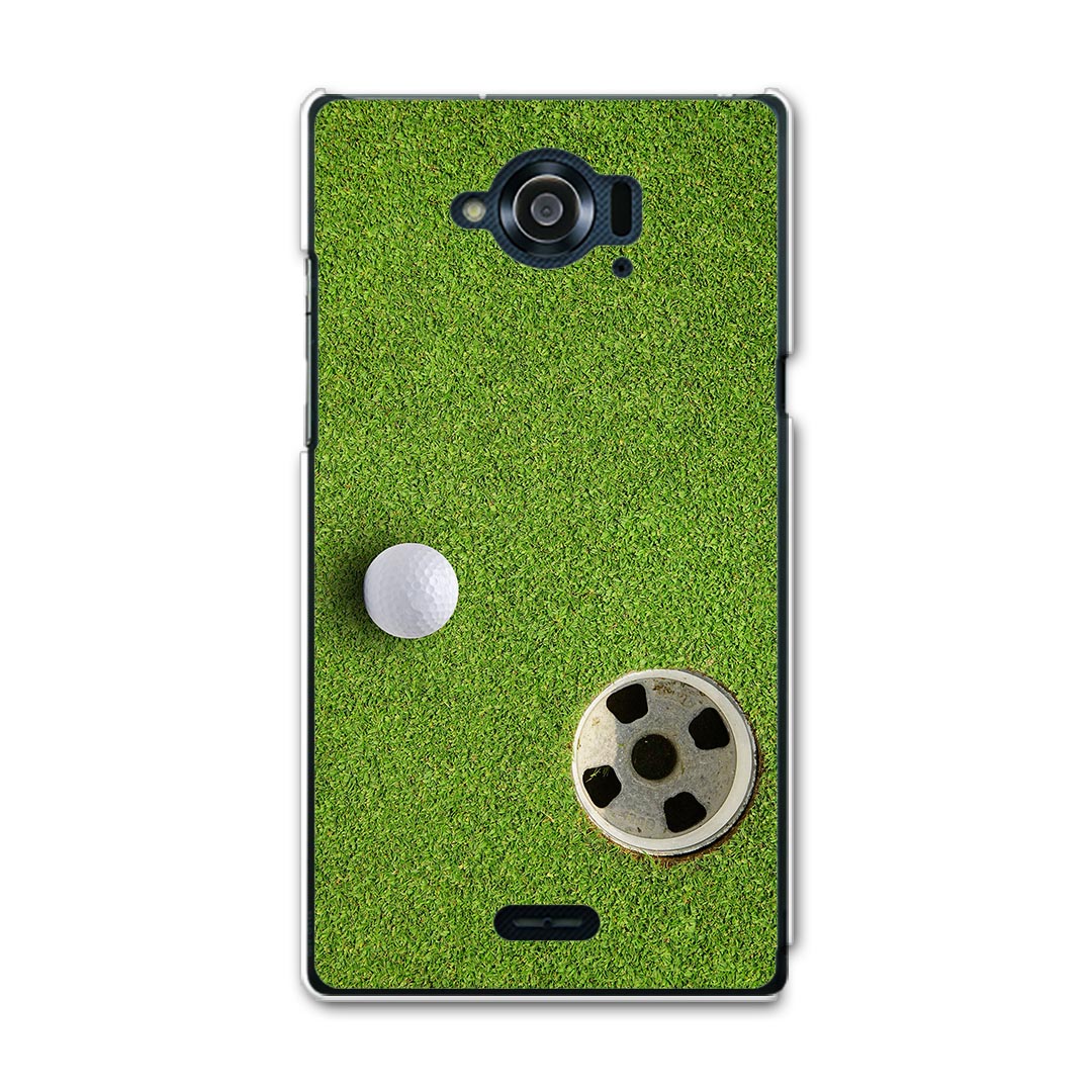 SH-01G AQUOS ZETA アクオスゼータ sh01g docomo ドコモ スマホ カバー ケース スマホケース スマホカバー TPU ソフトケース ゴルフ　ショット　芝生 スポーツ 000206