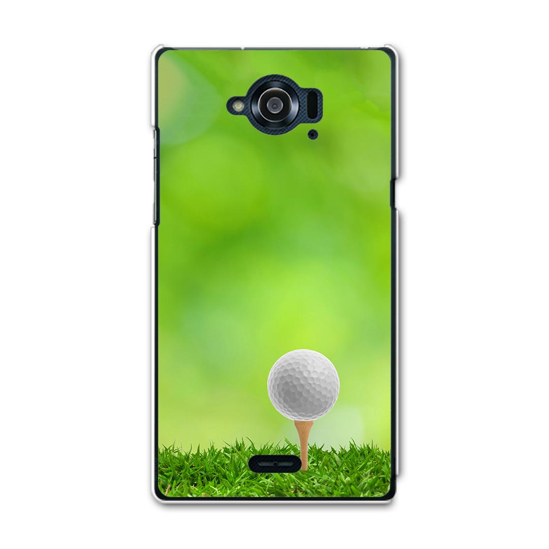 SH-01G AQUOS ZETA アクオスゼータ sh01g docomo ドコモ スマホ カバー ケース スマホケース スマホカバー TPU ソフトケース ゴルフ　ショット　芝生 スポーツ 000218