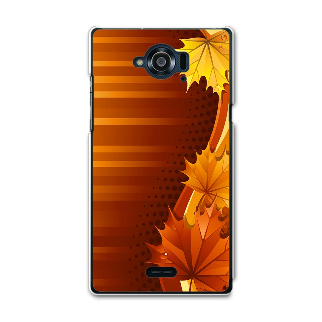 SH-01G AQUOS ZETA アクオスゼータ sh01g docomo ドコモ スマホ カバー ケース スマホケース スマホカバー TPU ソフトケース 紅葉　秋 フラワー 001251