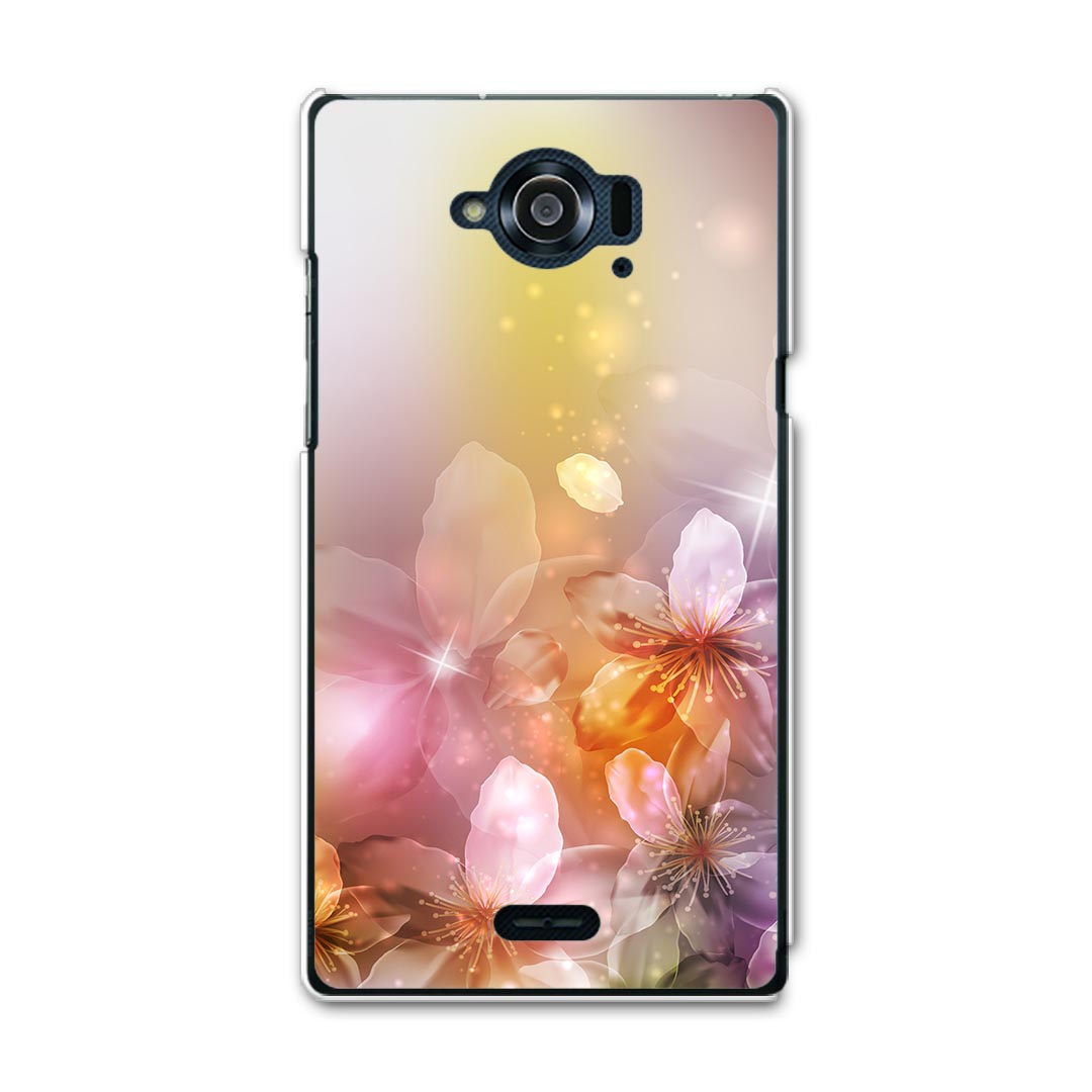 SH-01G AQUOS ZETA アクオスゼータ sh01g docomo ドコモ スマホ カバー ケース スマホケース スマホカバー TPU ソフトケース 花　フラワー　カラフル フラワー 002023