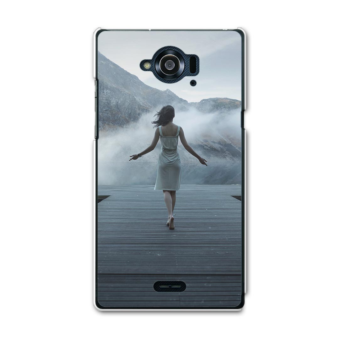 SH-01G AQUOS ZETA アクオスゼータ sh01g docomo ドコモ スマホ カバー ケース スマホケース スマホカバー TPU ソフトケース 写真　山　湖　人物 写真・風景 007514