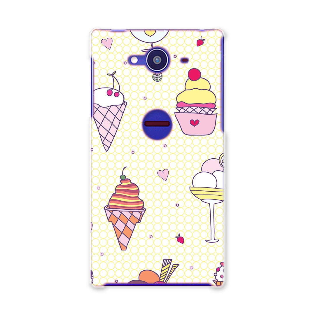 樂天商城 - SH-01H AQUOS ZETA アクオスゼータ sh01h docomo ドコモ スマホ カバー スマホケース スマホカバー TPU ソフトケース デザート　ハート　ポップ その他 ラブリー 003534