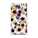SH-01H AQUOS ZETA アクオスゼータ sh01h docomo ドコモ スマホ カバー スマホケース スマホカバー TPU ソフトケース キャラクター 卒業 ラブリー 004046