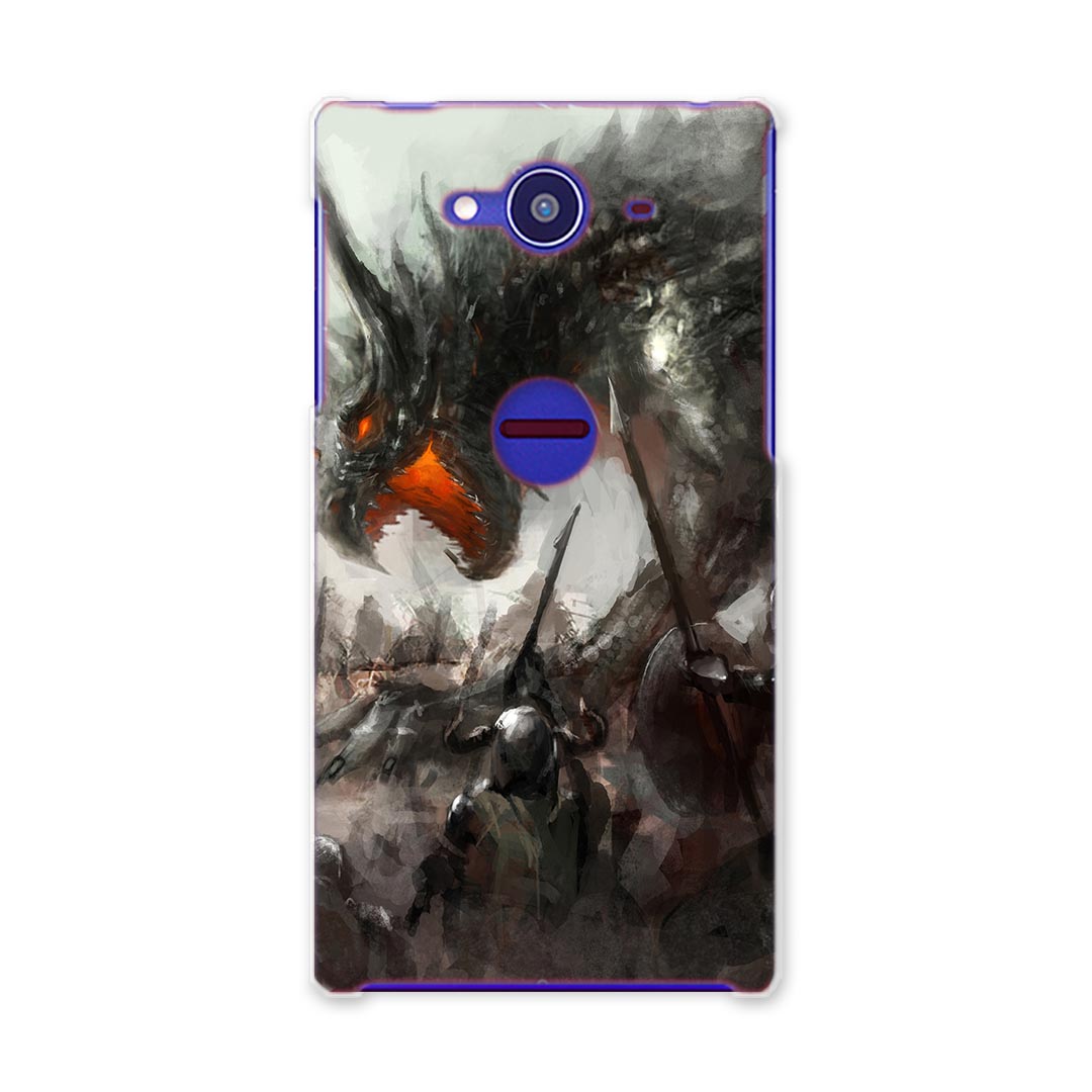 Rakuten - SH-01H AQUOS ZETA アクオスゼータ sh01h docomo ドコモ スマホ カバー スマホケース スマホカバー TPU ソフトケース イラスト　ドラゴン　ファンタジー 写真・風景 005902