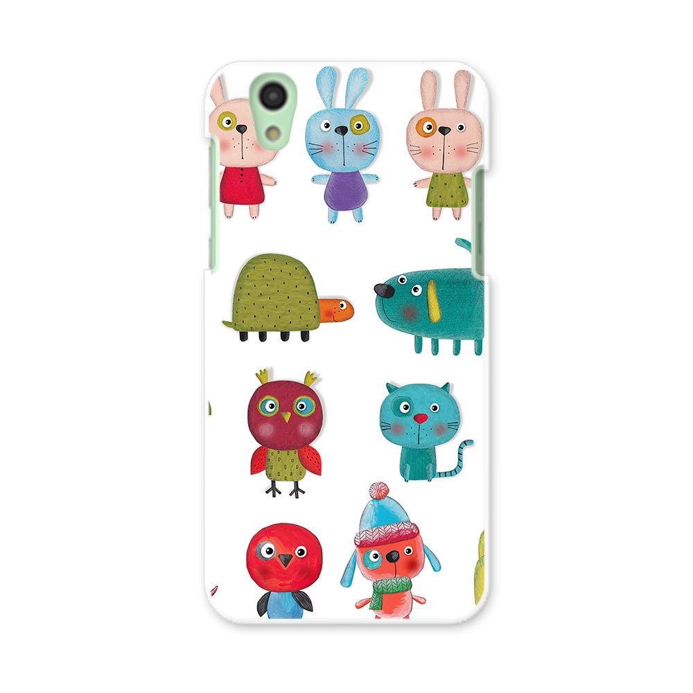 SH-01K AQUOS sense アクオス センス sh01k docomo ドコモ スマホ カバー スマホケース スマホカバー PC ハードケース 動物　キャラクター　イラスト 009660