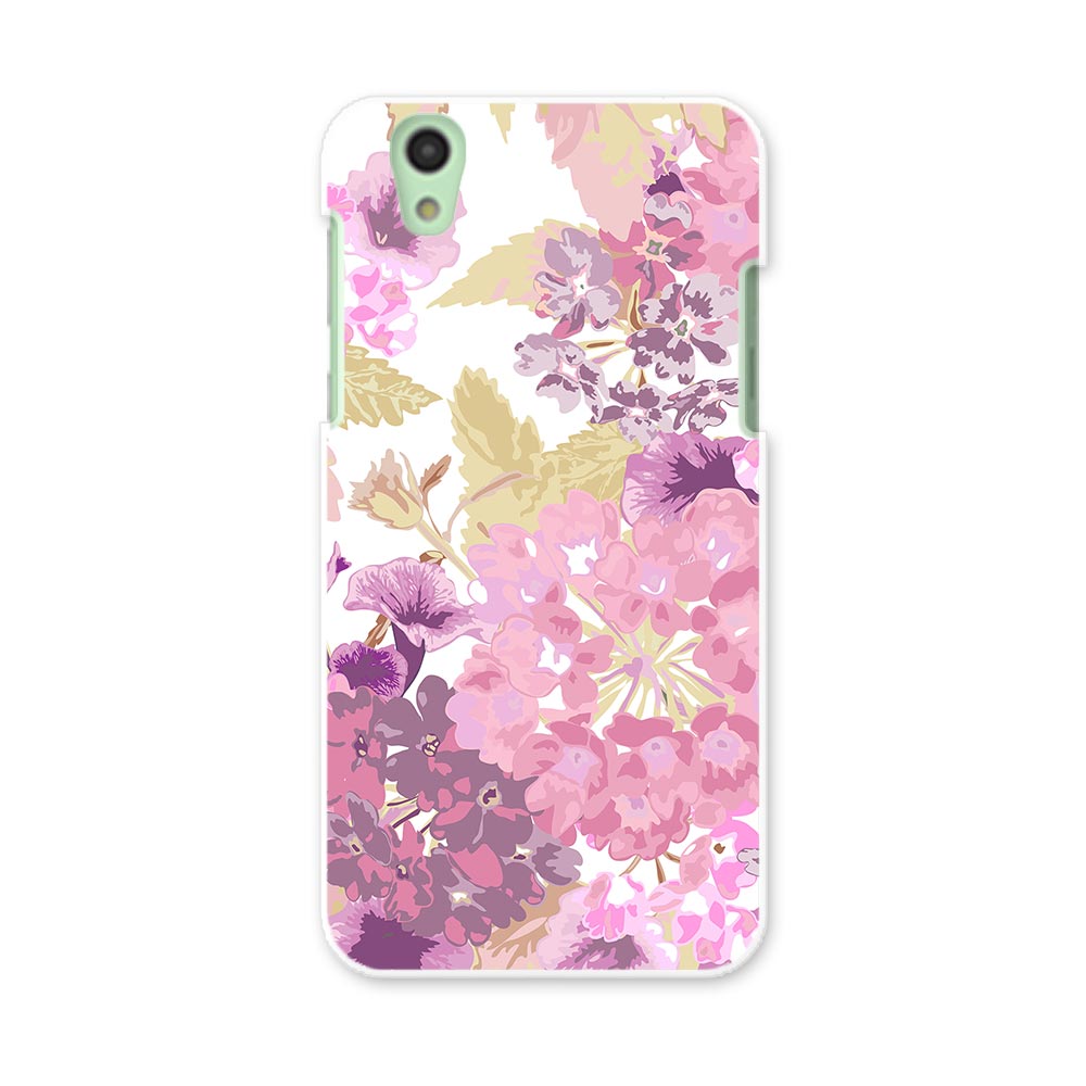 SH-01K AQUOS sense アクオス センス sh01k docomo ドコモ スマホ カバー スマホケース スマホカバー PC ハードケース 花　花柄　ピンク 012612