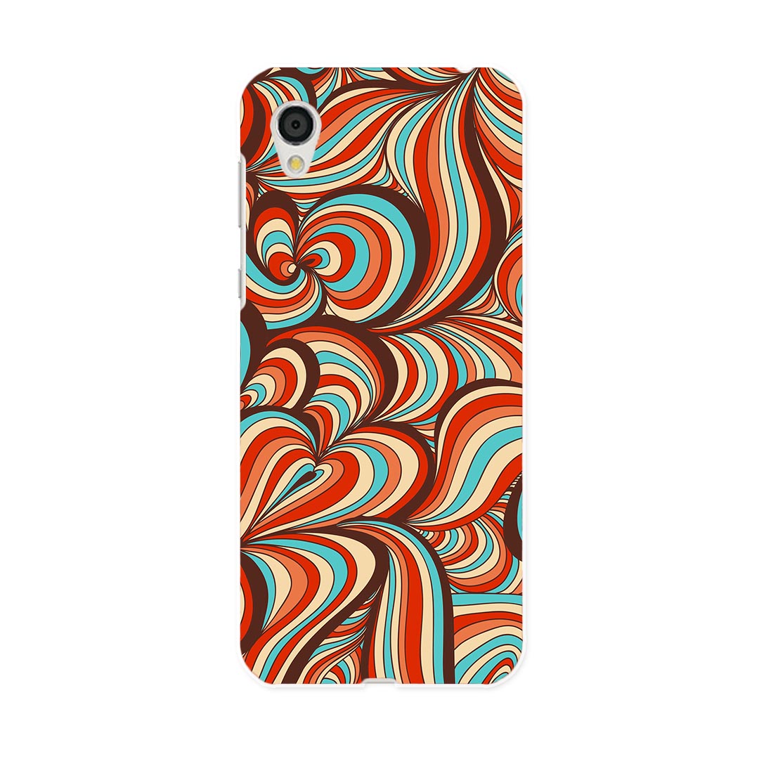 Mobile Phone Cases - SH-01L AQUOS sense2 アクオス センスツー docomo ドコモ sh01l スマホ カバー スマホケース スマホカバー PC ハードケース 005205 モダン　模様　柄