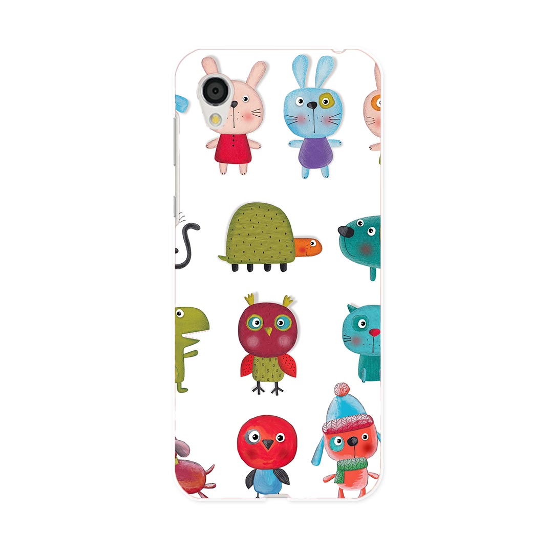 SH-01L AQUOS sense2 アクオス センスツー docomo ドコモ sh01l スマホ カバー スマホケース スマホカバー PC ハードケース 009660 動物　キャラクター　イラスト