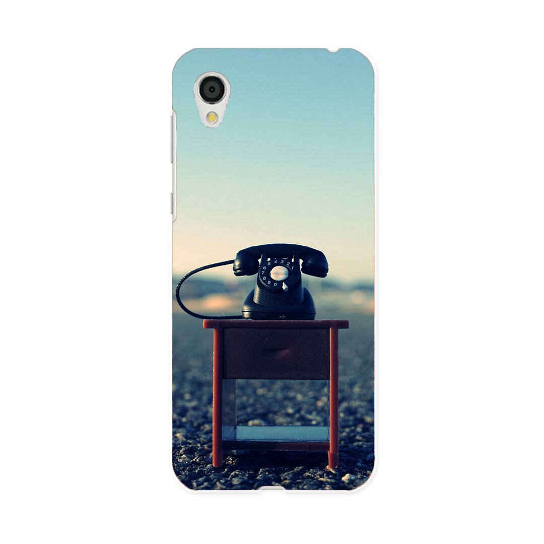 SH-01L AQUOS sense2 アクオス センスツー docomo ドコモ sh01l スマホ カバー スマホケース スマホカバー PC ハードケース 010837 電話　レトロ　写真