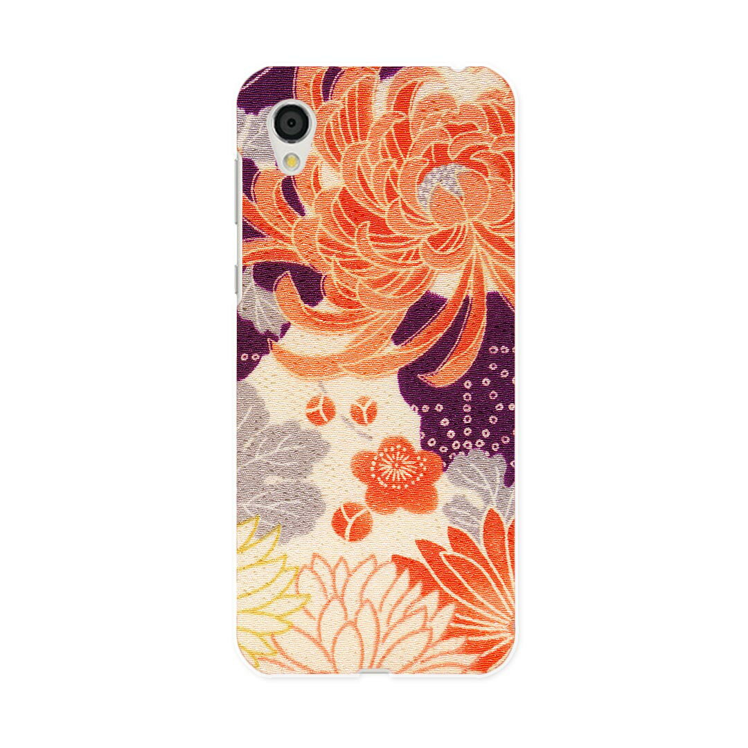 SH-01L AQUOS sense2 アクオス センスツー docomo ドコモ sh01l スマホ カバー スマホケース スマホカバー PC ハードケース 012295 和　和柄　花