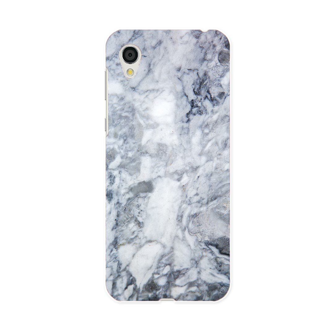 SH-01L AQUOS sense2 アクオス センスツー docomo ドコモ sh01l スマホ カバー スマホケース スマホカバー PC ハードケース 013271 グレー　大理石　模様