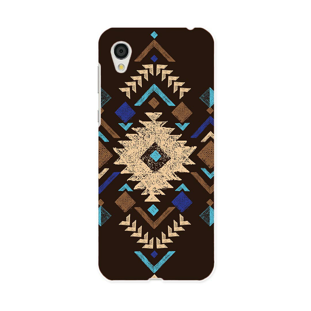 SH-01L AQUOS sense2 アクオス センスツー docomo ドコモ sh01l スマホ カバー スマホケース スマホカバー PC ハードケース 014489 ネイティブ柄　模様