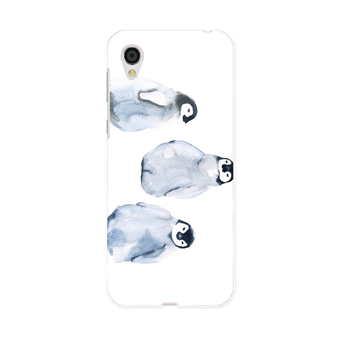 SHV43 AQUOS sense2 アクオス センスツー au エーユー shv43 スマホ カバー ケース スマホケース スマホカバー PC ハードケース 014775 ペンギン　かわいい　動物